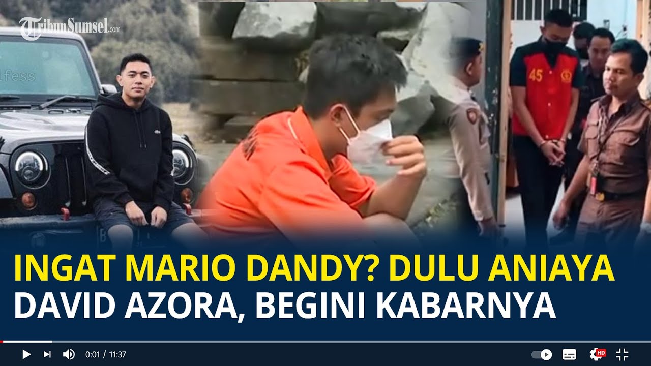 Masih Ingat Mario Dandy? Dulu Viral Aniaya David Azora hingga Koma, Begini Kabarnya Sekarang