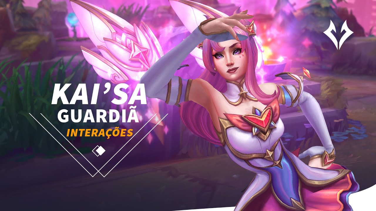 Kai'Sa Guardiã Estelar - Interações | Português Brasileiro (4K)