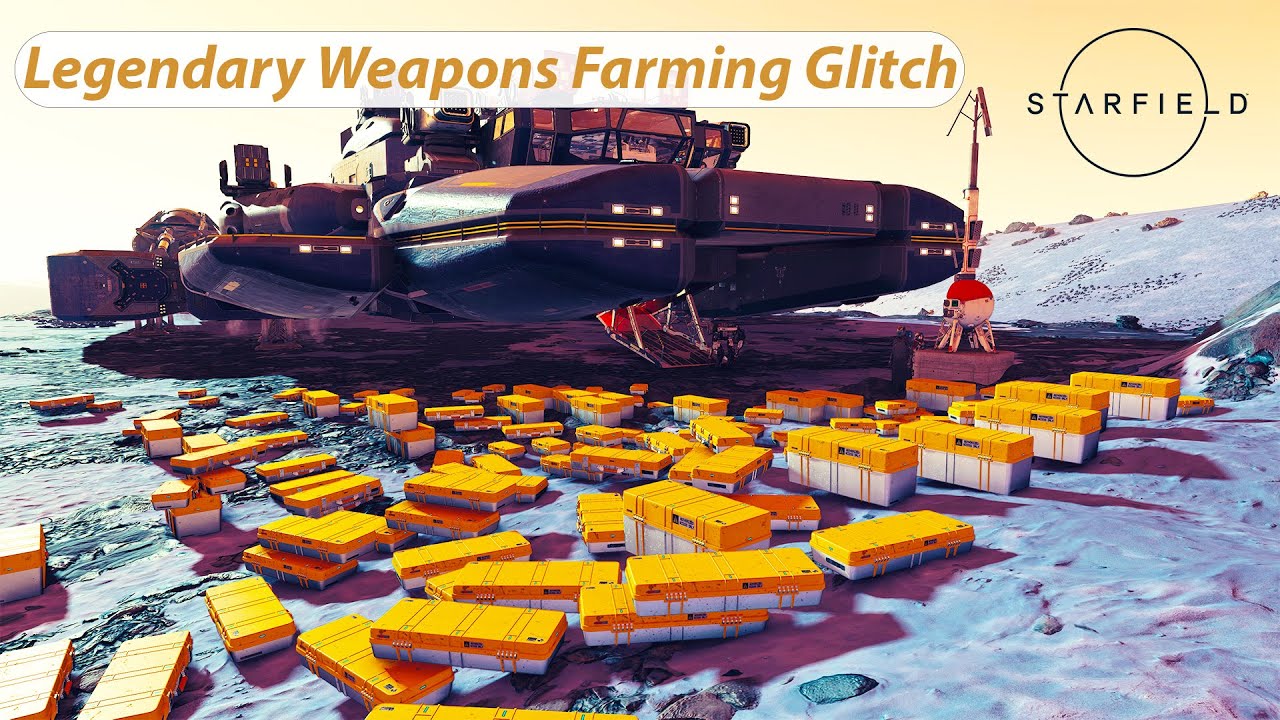 Starfield | Legendary Weapons Farming Glitch #starfield #starfieldgameplay