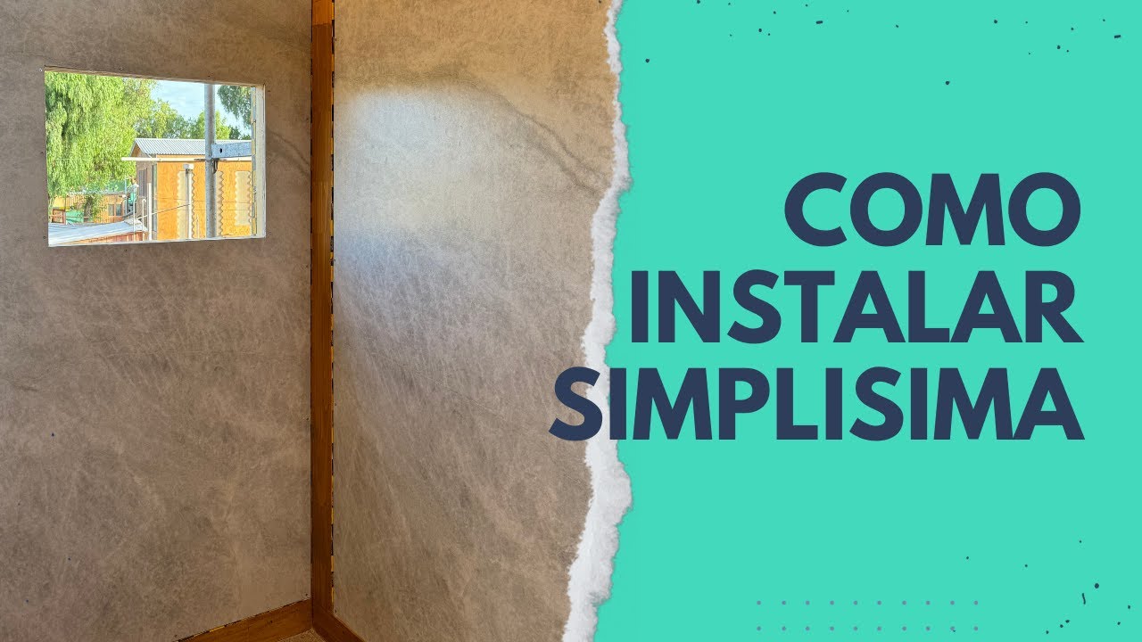 Como Instalar SIMPLISIMA placa de fibrocemento