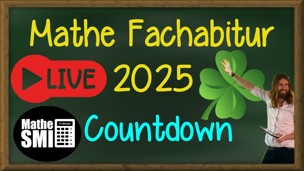 Mathe-Fachabi morgen? 😱 Livestream für FOS/BOS mit Tipps, Übungen & Live-Fragen
