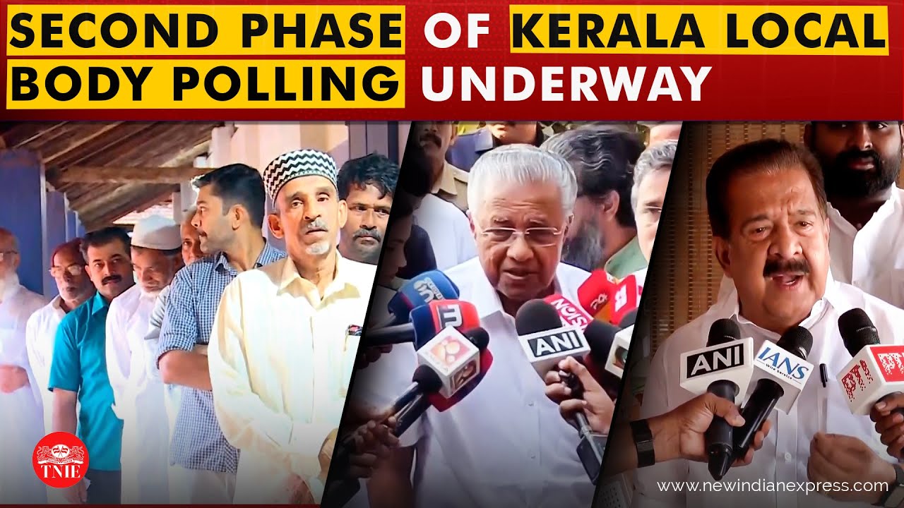 Kerala Local Body elections 2nd phase takes place, CM Pinarayi Vijayan expresses confidence in LDF