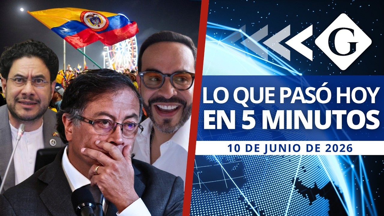 🔵 Noticias 10 junio: BUSCAN SUSPENDER A PETRO COMO PRESIDENTE DE COLOMBIA POR ELECCIONES | Noticiero