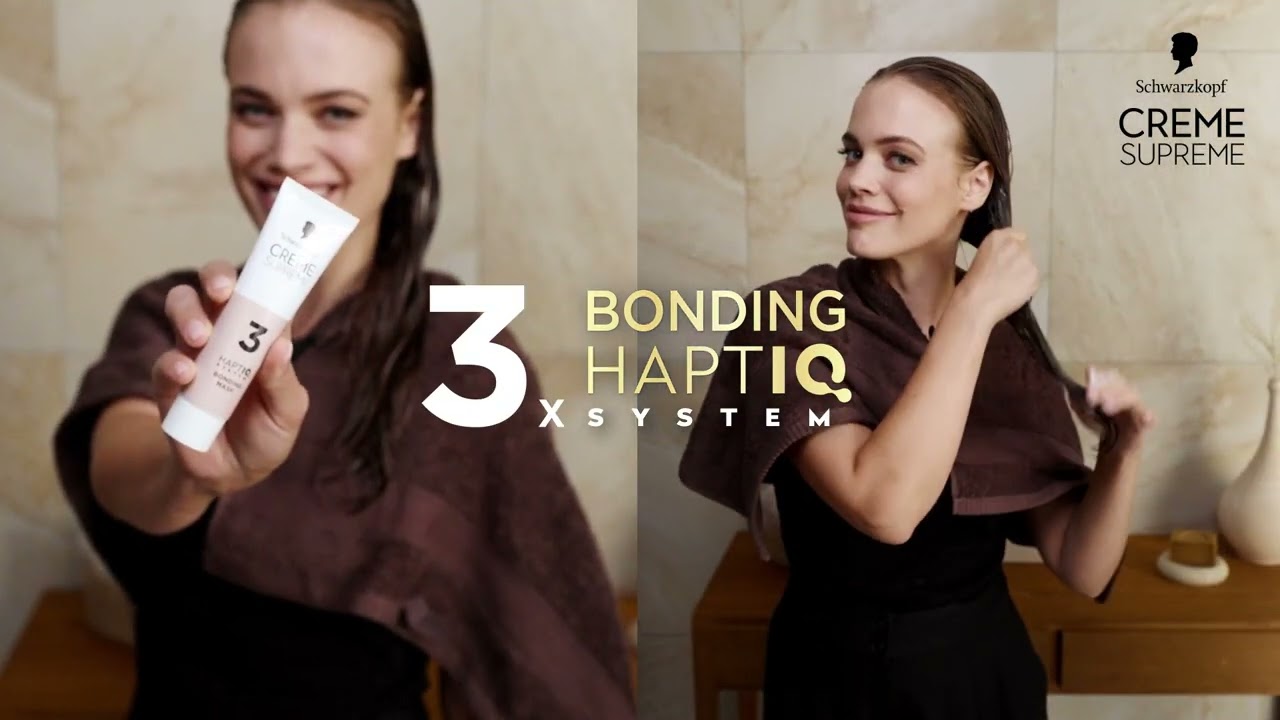 Coloration Schwarzkopf Creme Supreme avec 3x Bonding HaptIQ System