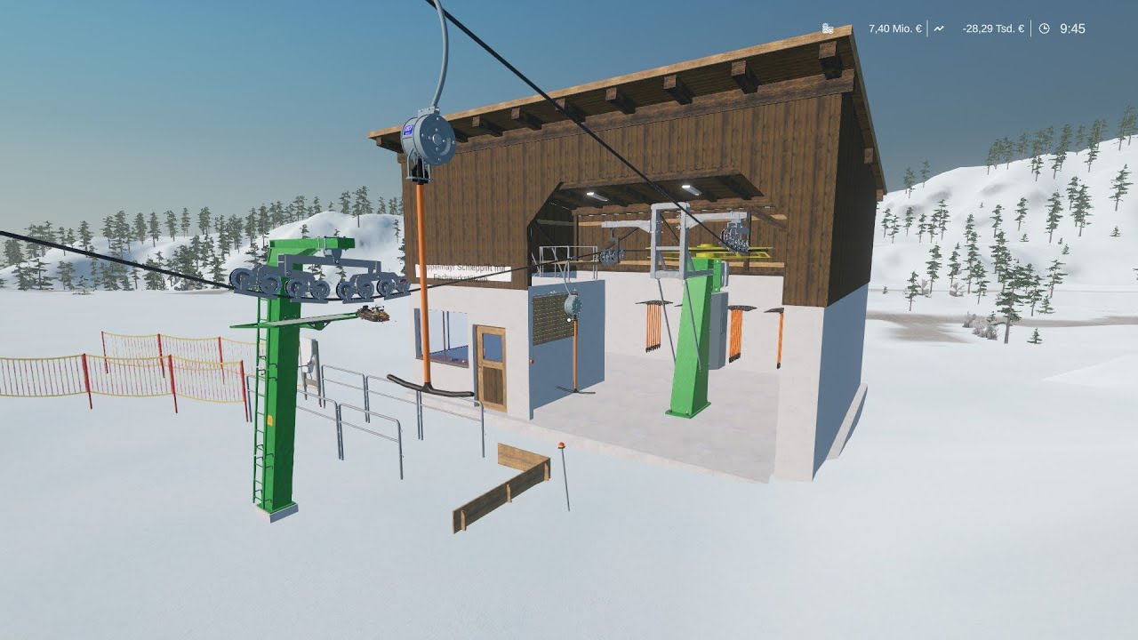 Die besten Schlepplifte im Winter Resort Simulator! | #13 Mod Review