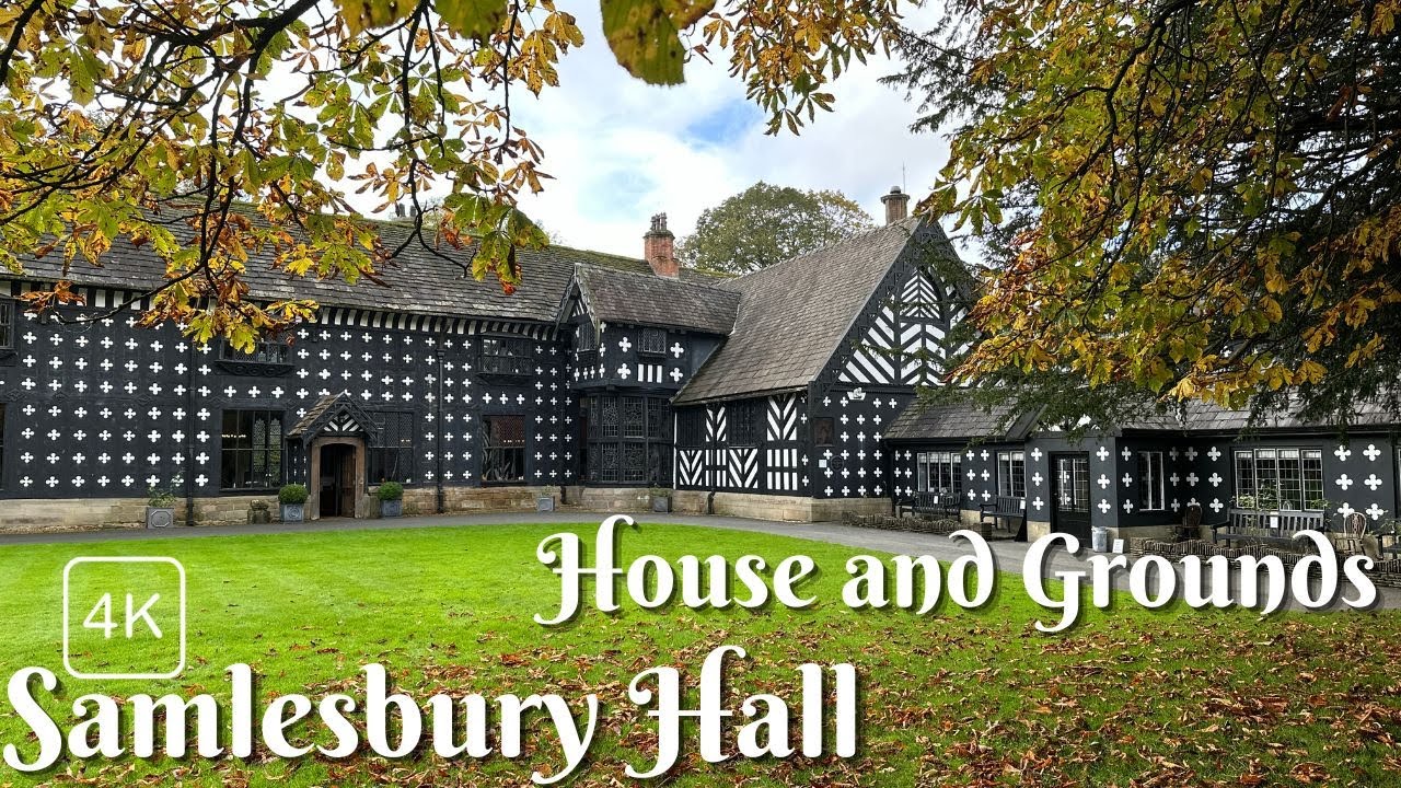Samlesbury Hall visit - Historic house and gardens