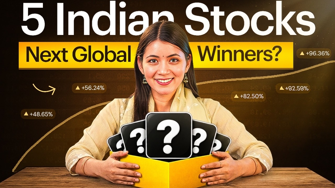 5 Stocks taking 'Made in India' to the World🇮🇳- Next Global Giants!