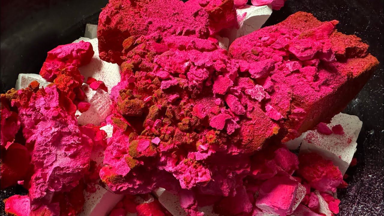 Dusty Deep Pink Dyed & Plain Soft ASMR Studio Co. Gym Chalk #longtimenocrush 