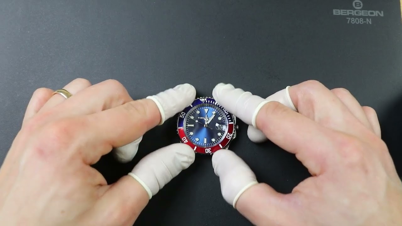 Instructions for Time Craft Watchmaking Mechanical Diver