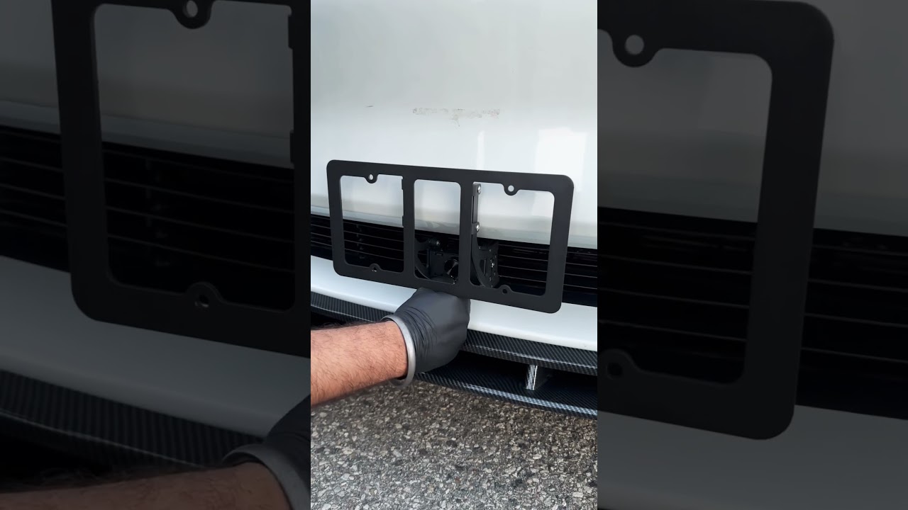 License Plate Holder for your Tesla Model 3 and Y!