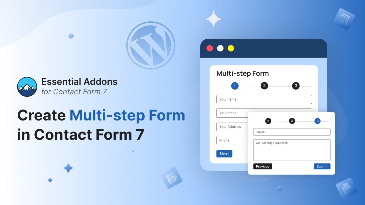 How to Create Multi-step Form in Contact Form 7