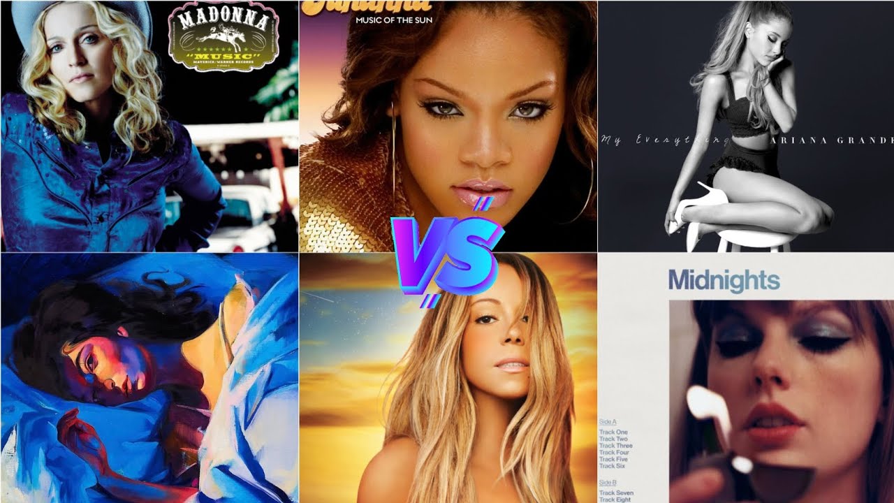Music 🆚 Melodrama 🆚 Music Of The Sun 🆚 Me. I Am Mariah 🆚 My Everything 🆚 Midnights - M Album Battle