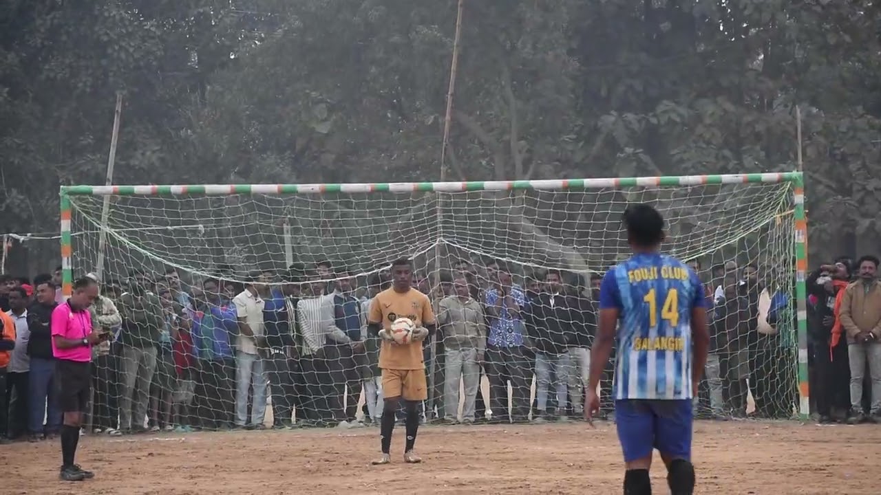 Penalty kick Sambalpur Vs Balangir #Sujan nag Memorial #Day 1. #winner Sambalpur Arun 11