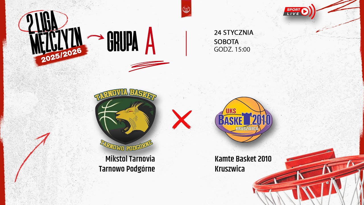 Mikstol Tarnovia Tarnowo Podgórne - Kamte Basket 2010 Kruszwica (2 LM)