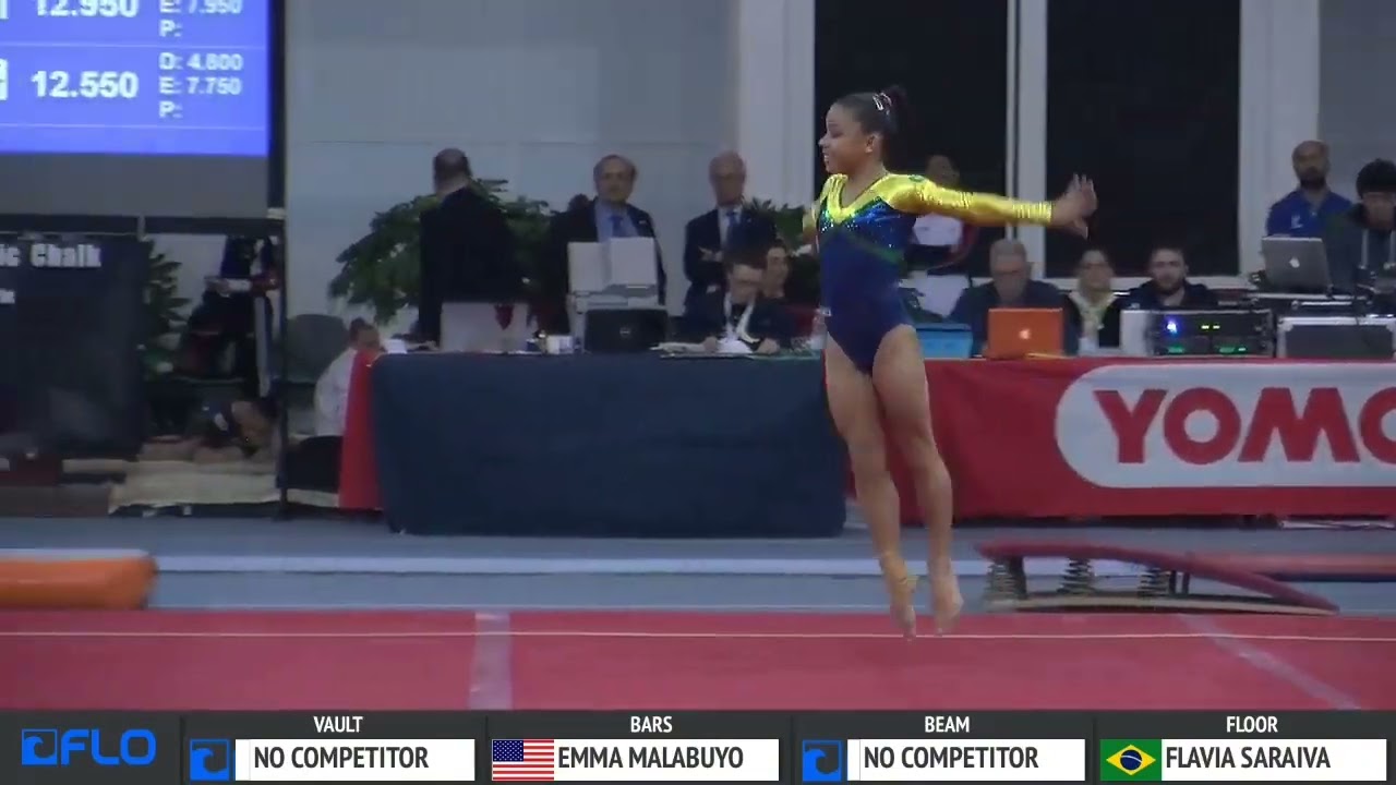 Flavia Saraiva FX EF 2016 Jesolo