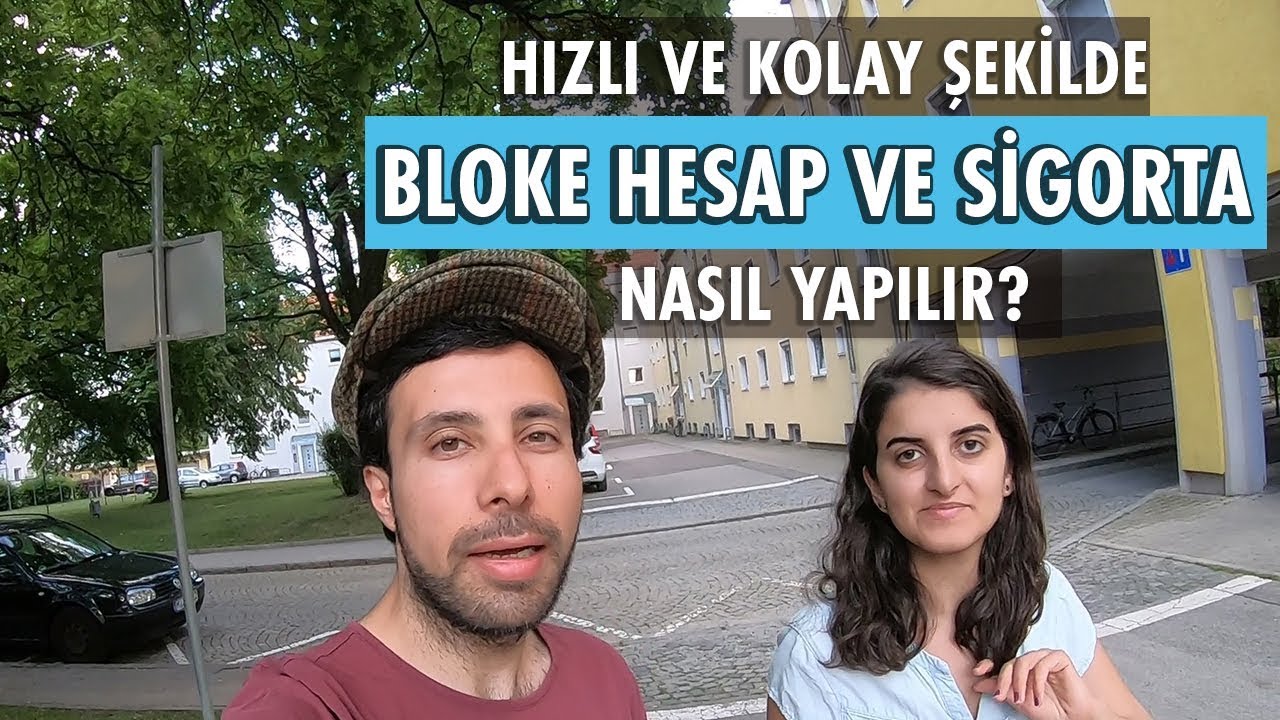 Almanya Vizesi İçin EN HIZLI ve KOLAY Şekilde Bloke Hesap ve Sağlık Sigortası İşlemi