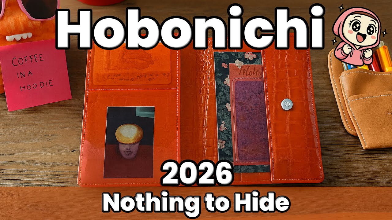 My Hobonichi 2026 Cover Review | Beautiful People “Nothing to Hide” (A6 Original)
