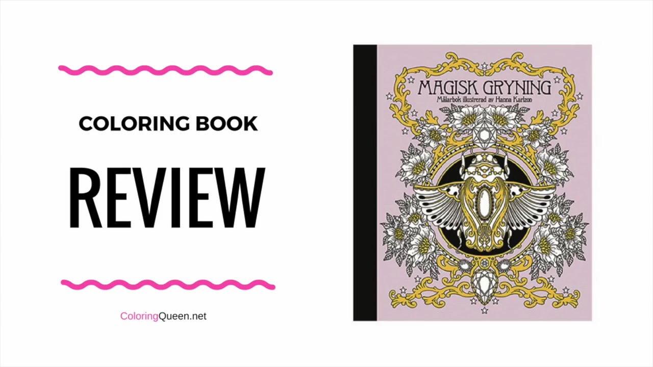 Magisk Gryning Malarbok (Magical Dawn Coloring Book) Hanna Karlzon