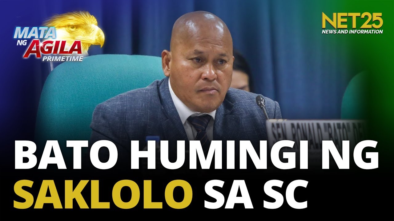 Sen. Bato, humingi ng tulong sa SC dahil sa ICC warrant