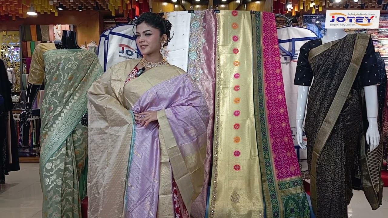 Eid Sharee Collection 2026 at Jotey | Luxury Festive Sarees | Pakistani, Indian & Designer Sharee
