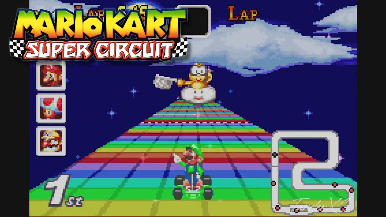 All Extra Cups -  Mario Kart: Super Circuit (GBA)