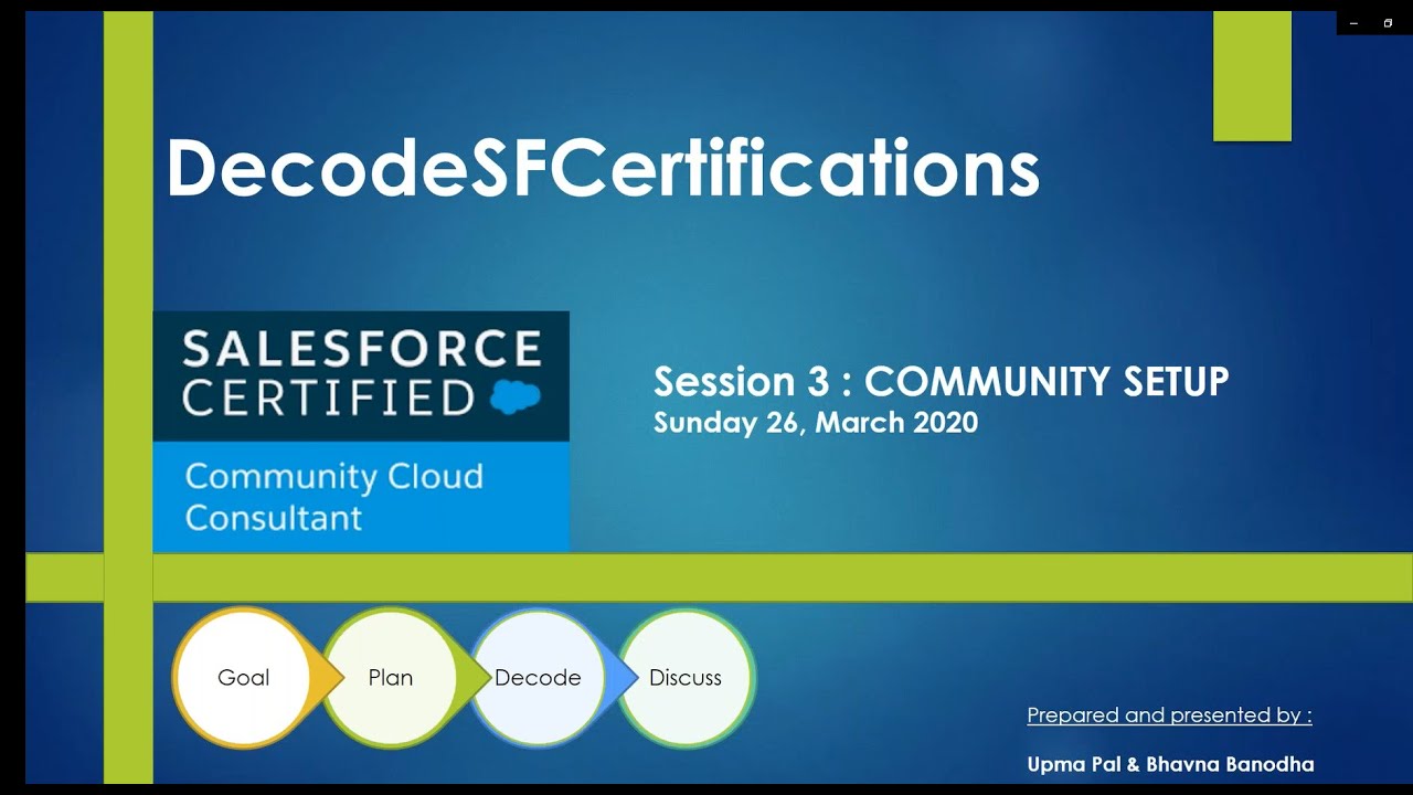 Community Cloud - Community Setup