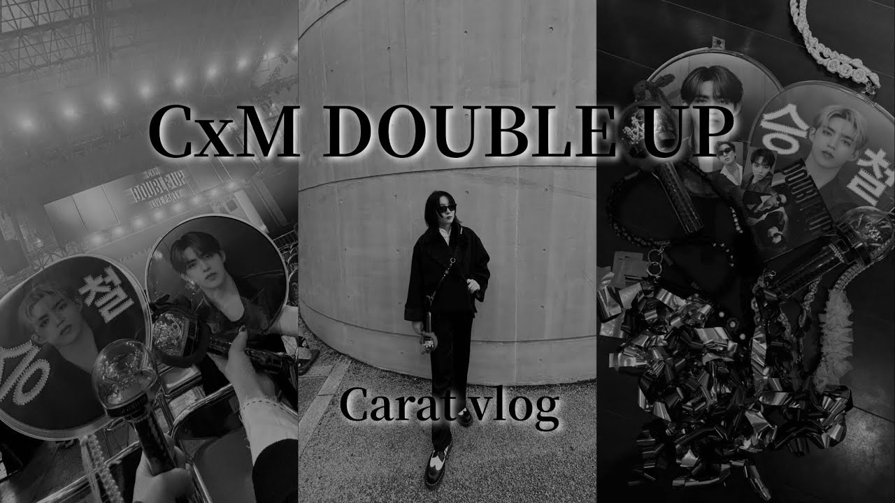 【Carat vlog🍒】A Day at CxM DOUBLE UP IN JAPAN💎 |  Makuhari Messe | Ann Log