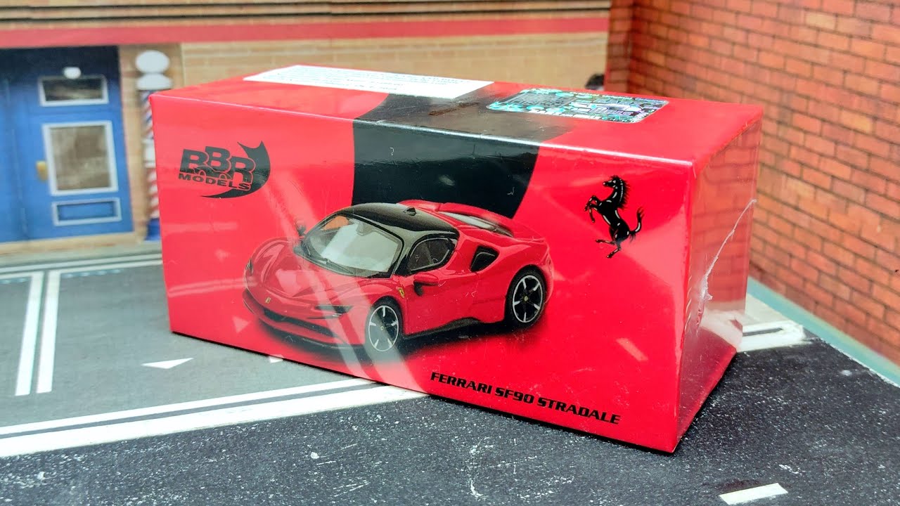 Unboxing BBR Ferrari SF90 Stradale #bbr #unboxing #ferrari #stradale