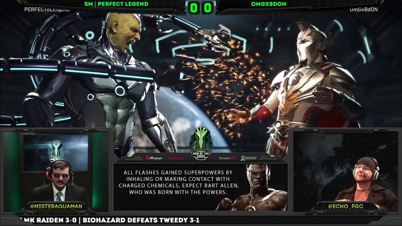 Injustice 2 - WOTG - Perfect Legend (brainiac) Vs Omgxbdon (Dr Fate)