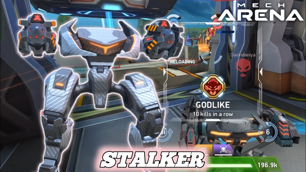 The Stalker with Savant 12 Is Totally Unstoppable - Mech Arena