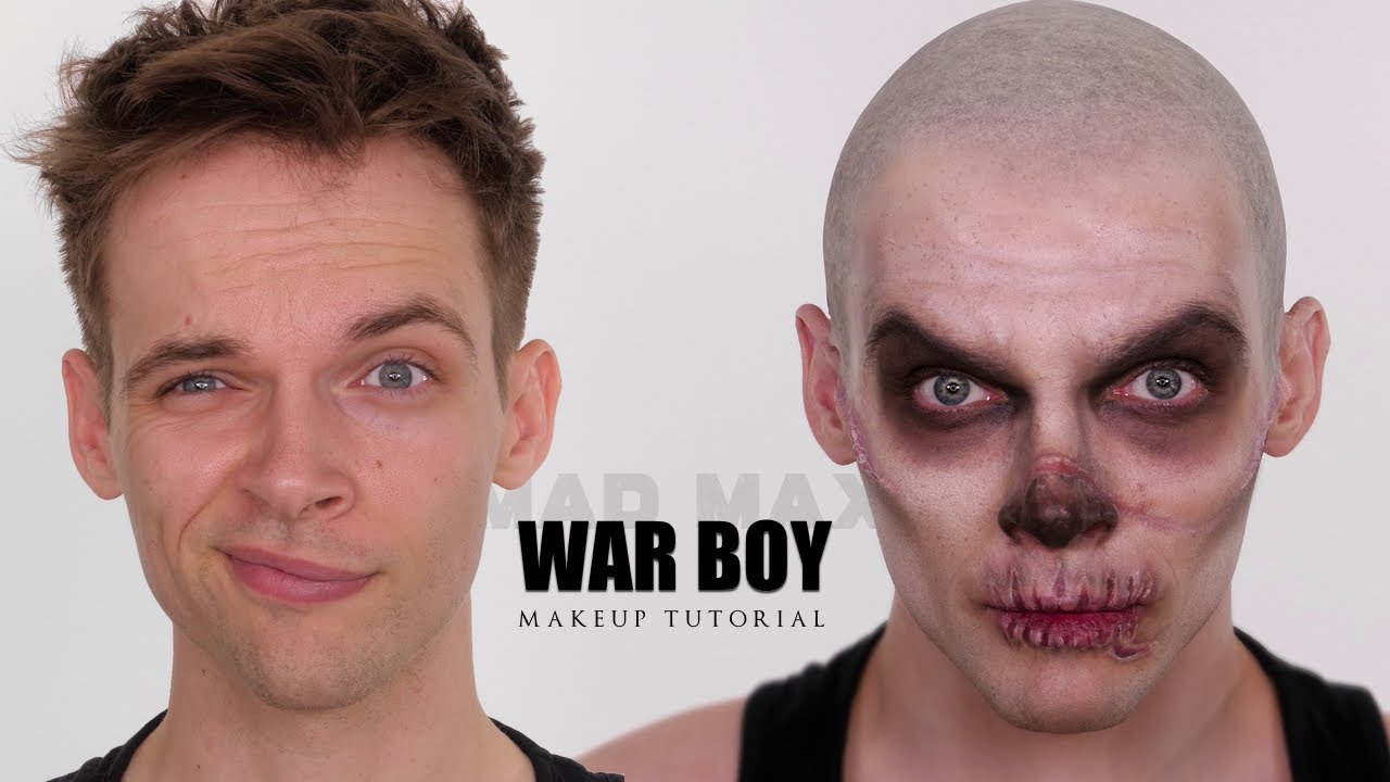 WAR BOY Halloween Makeup Tutorial MAD MAX | Shonagh Scott