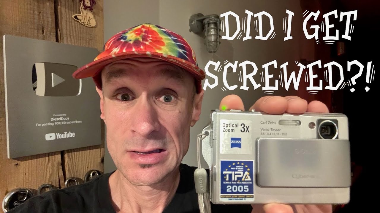 Does it work? Parts/Untested Sony Cybershot DSC-T7 from eBay. DieselDucy's Digicams Ep. 1
