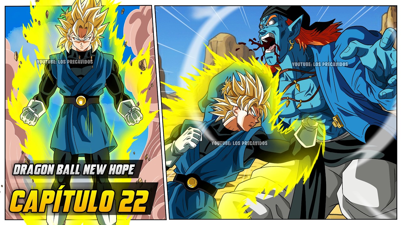¡GOTEN SSJ DESATA su PODER vs MAJIN BOJACK! | Dragon Ball New Hope - Capítulo 22 (Parte 1)