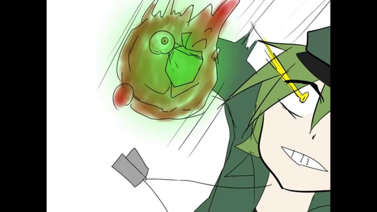 [HTF擬人化]コーラを振るだけ【手描き】