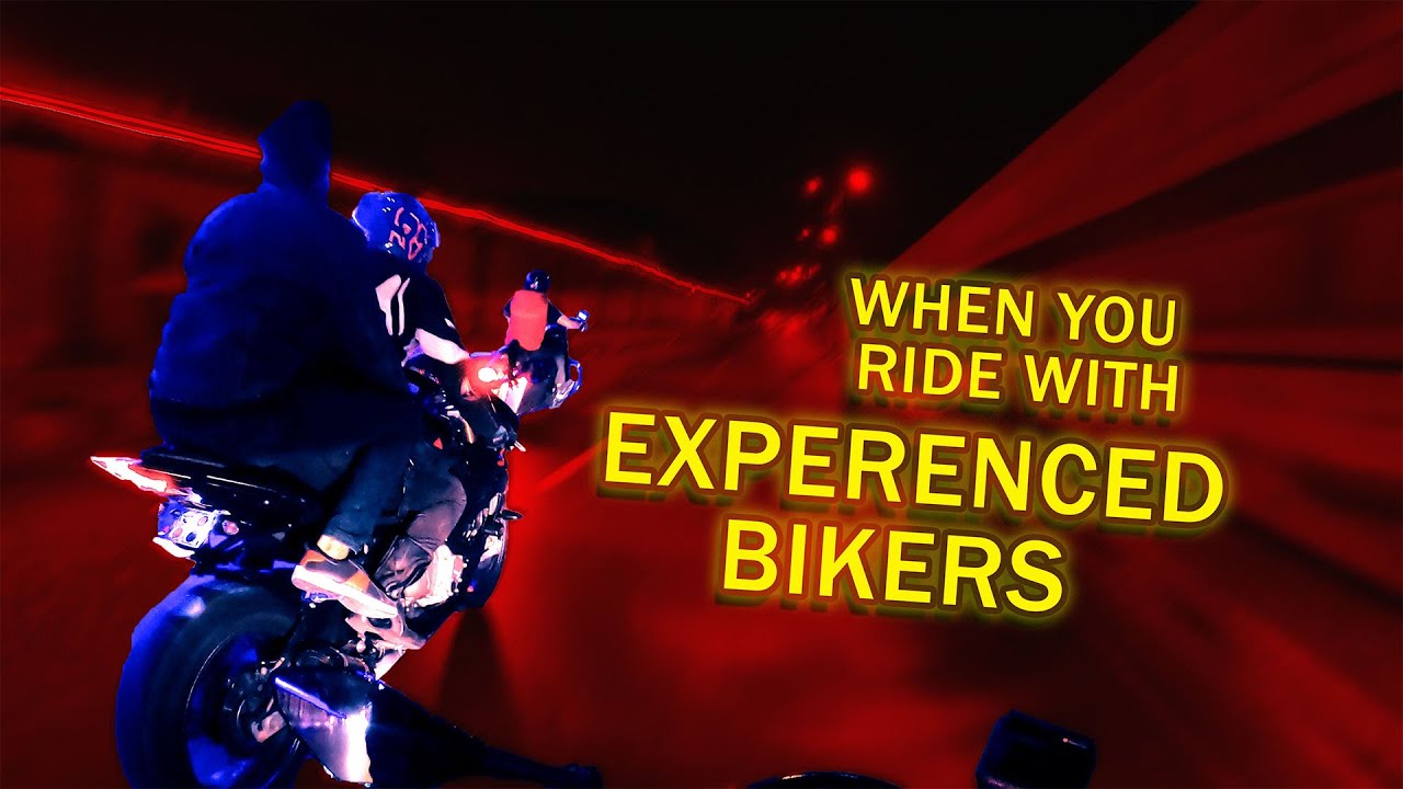 When you RIDE with EXPERIENCED BIKERS | Honda CBR 600, BMW S1000, HARLEY DAVIDSON
