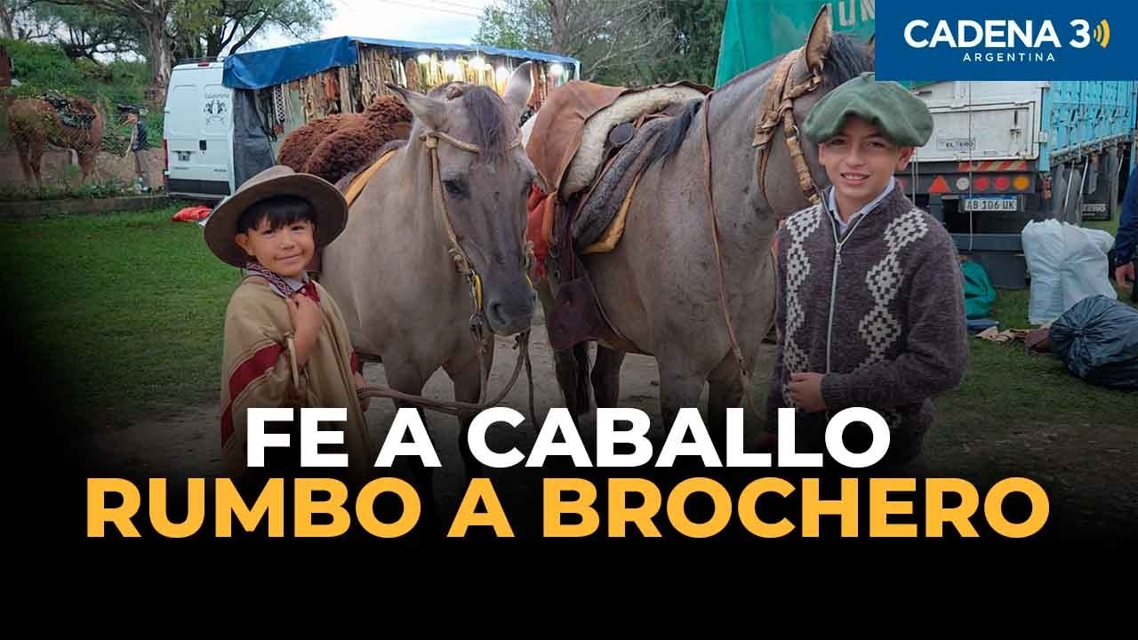 ¡Arrancó la Cabalgata Brocheriana 2026! Peregrinos emocionados parten desde Alta Gracia | Cadena 3