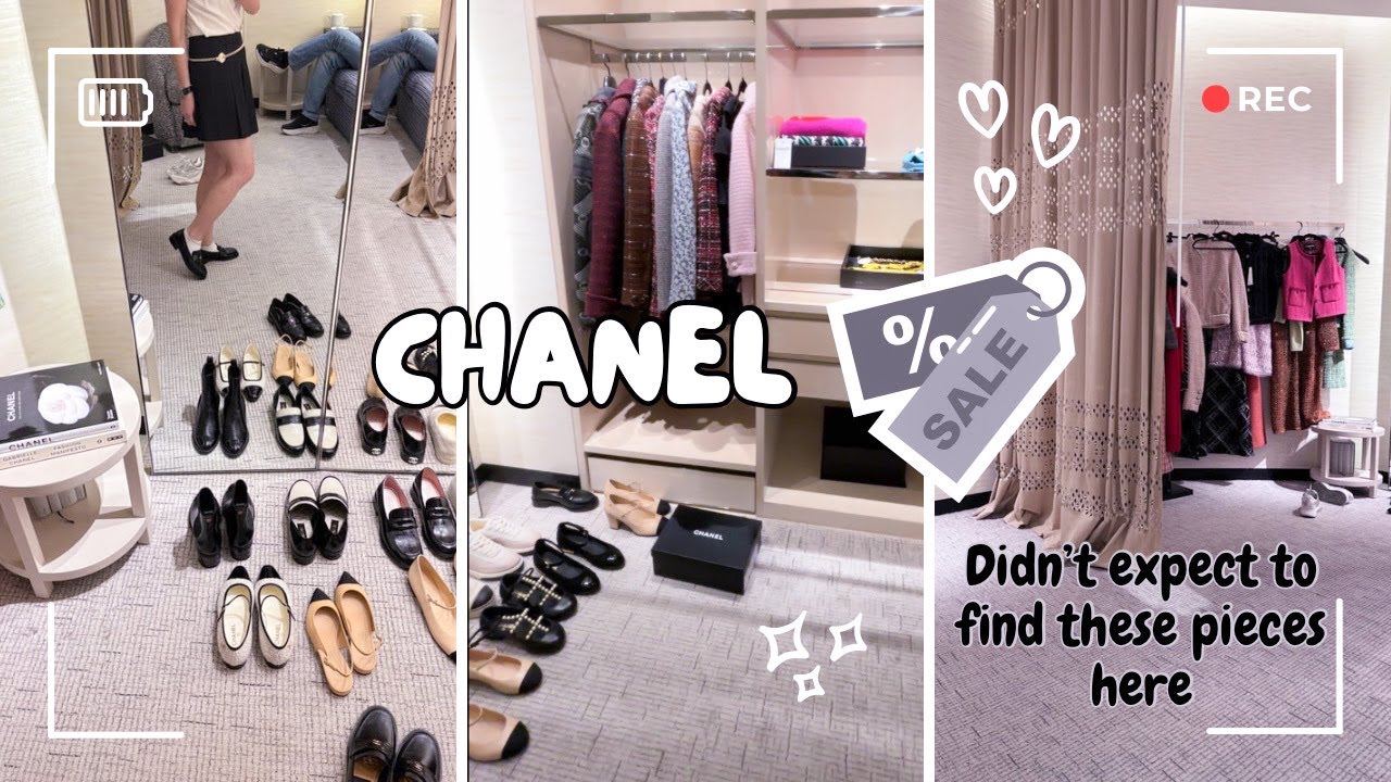 Chanel Shopping Vlog: 40% Off Markdown 💕 Pink Tweed & Denim