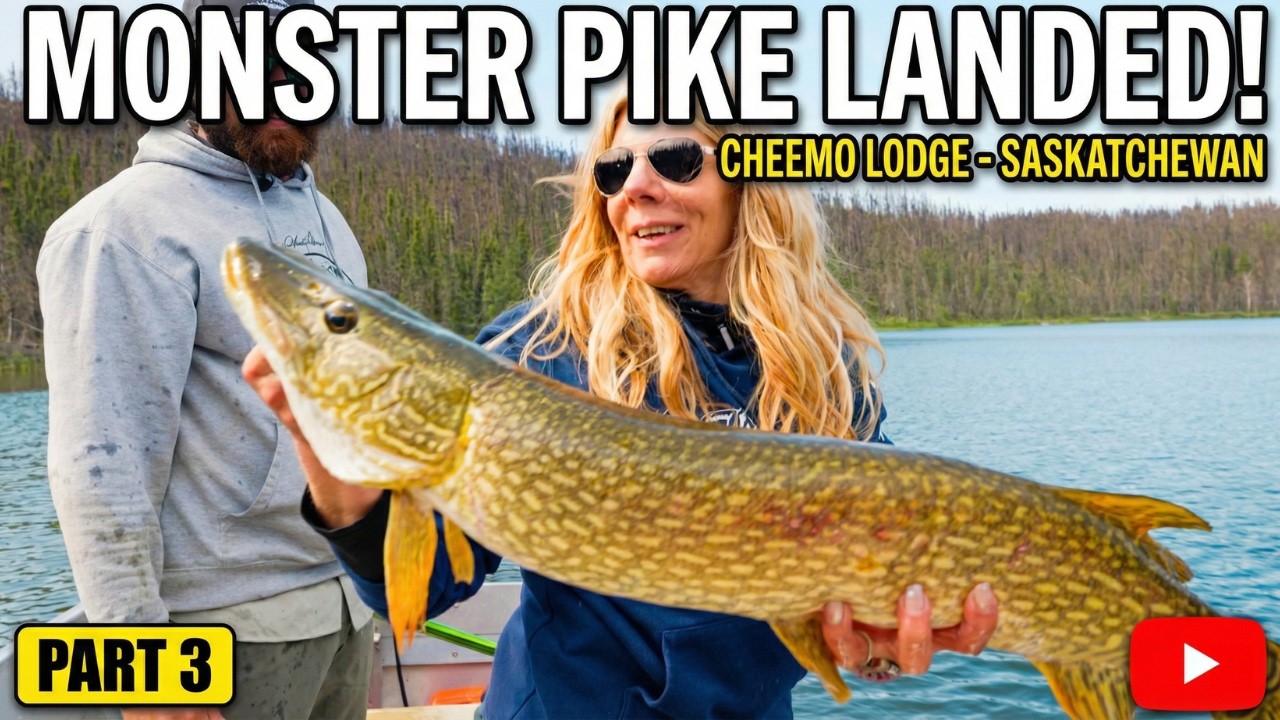 SIGHT FISHING for MONSTER Pike in Untouched Waters! (Crazy Underwater Strikes)