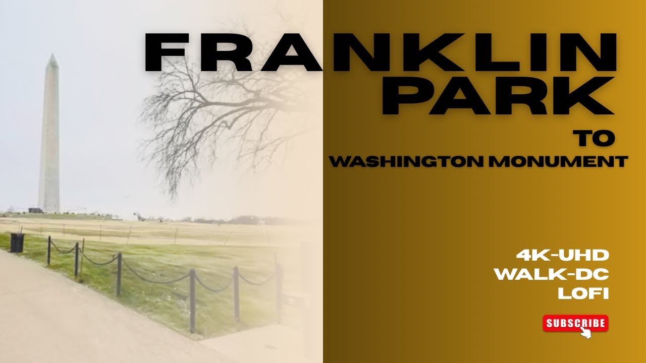 Silent Winter City Walk ❄️ Franklin Park to the Monument | Lofi Walking Tour