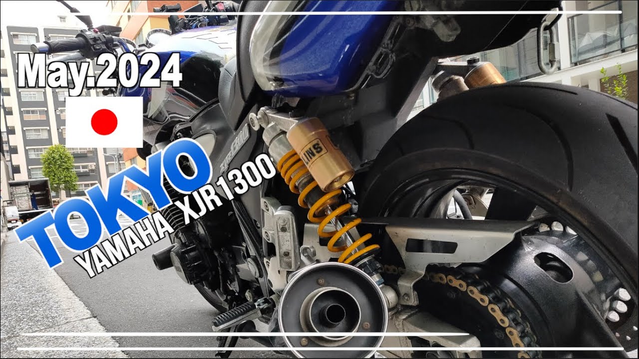 May.2024｜Riding a motorcycle in Tokyo Japan.｜YAMAHA XJR1300