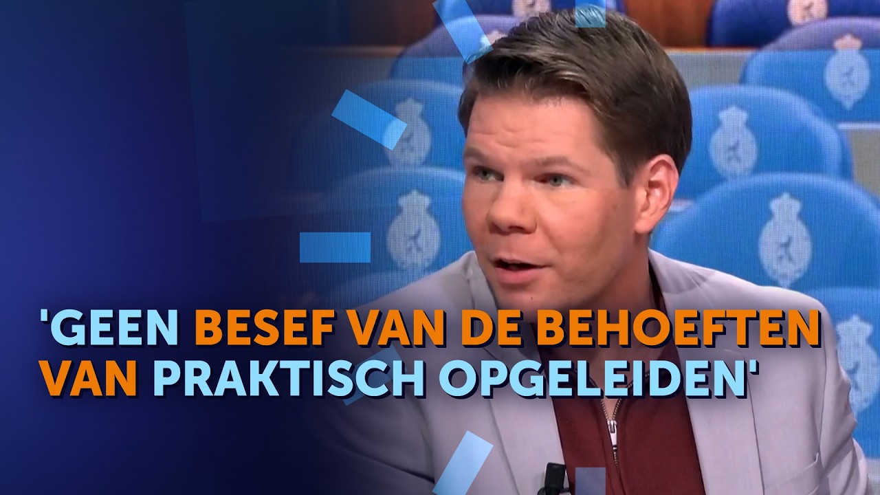 VICTOR VLAM SLACHT het nieuwe kabinet: 'Wordt NEERGEKEKEN op praktisch opgeleiden'