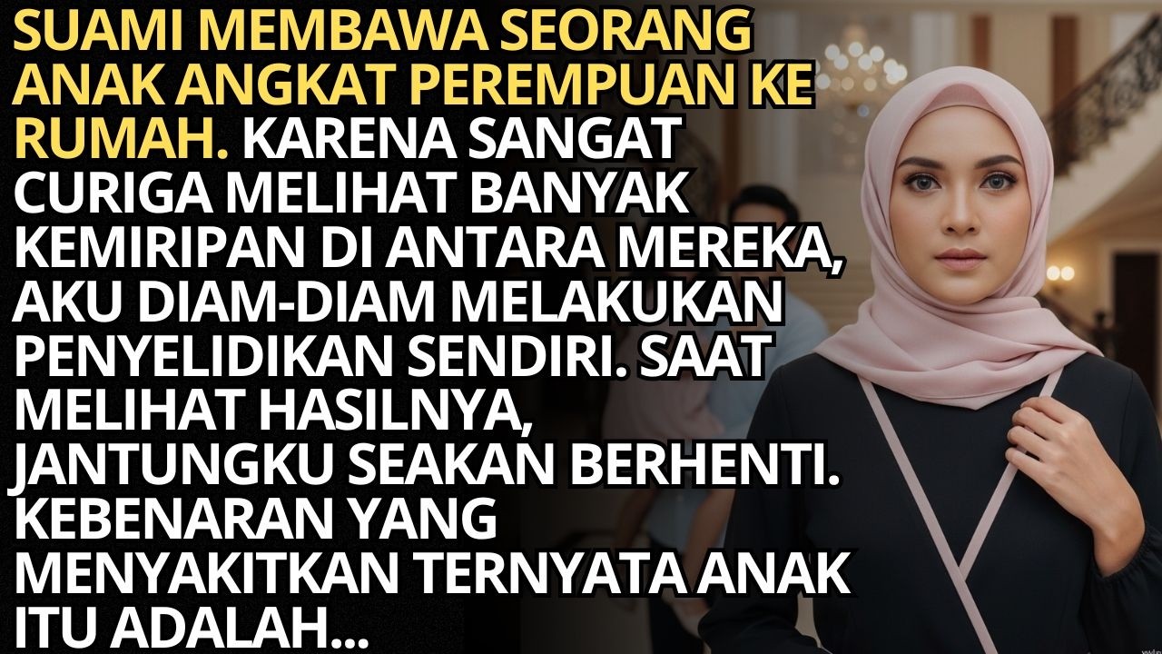 SUAMI MEMBAWA ANAK ANGKAT YANG MIRIP DENGANNYA - SAAT KUCARI TAHU, TERUNGKAP RAHASIA BESAR TERNYATA.