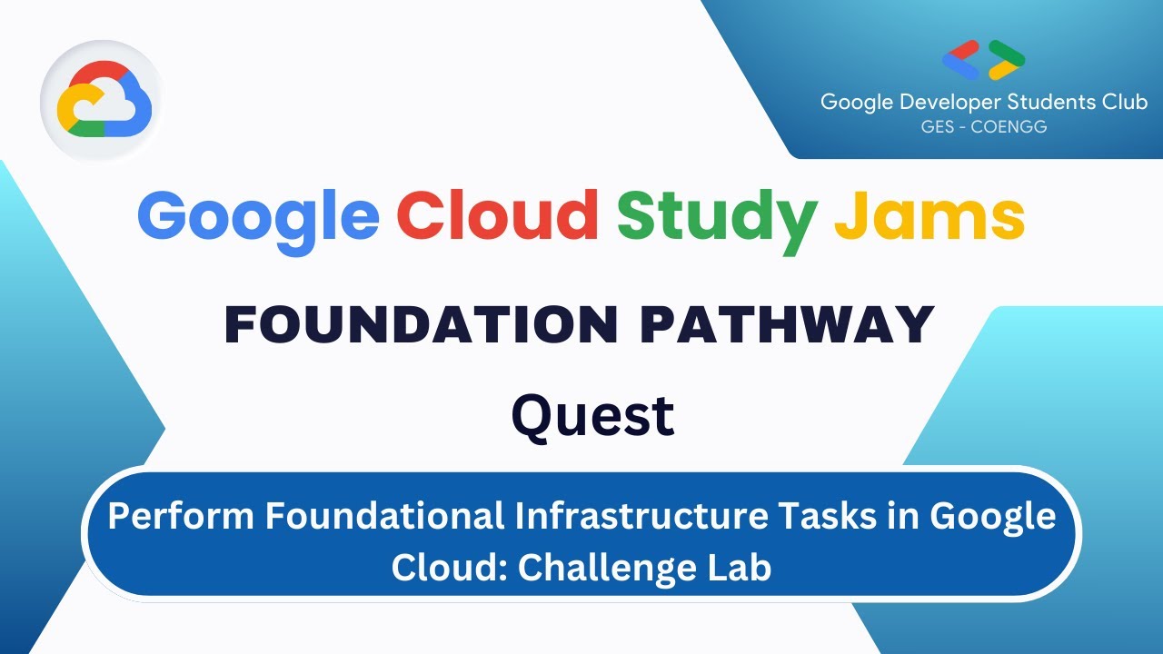 Perform Foundational Infrastructure Tasks in Google Cloud: Challenge Lab| #GSP315 | #CloudStudyJams