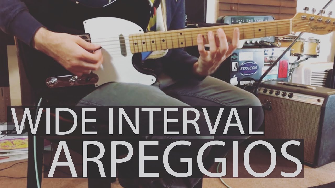 Wide Interval Arpeggios - Garner Guitar