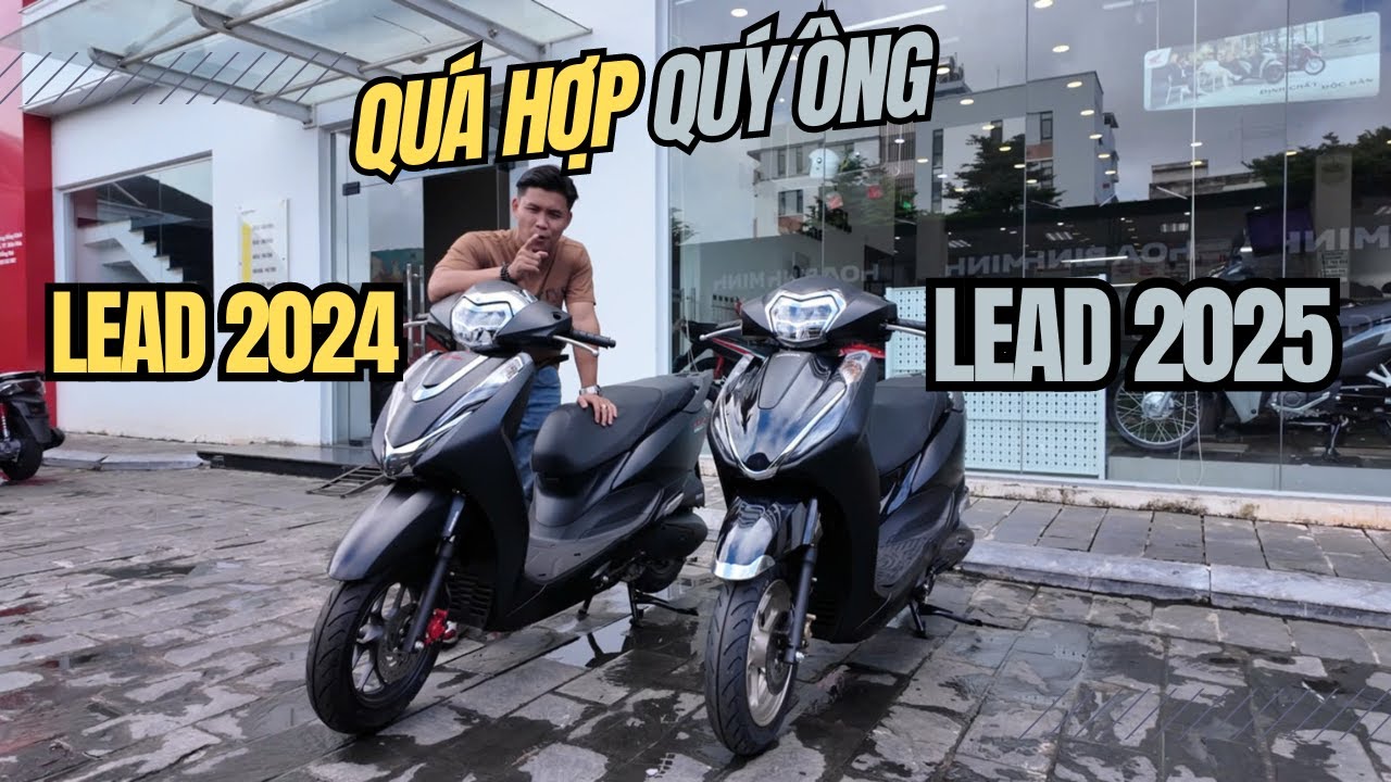 ĐÁNH GIÁ CHI TIẾT LEAD 2025 VÀ 2024 | Nâng cấp XỊN HƠN con trai chạy cũng đẹp | QUANG MOTOR