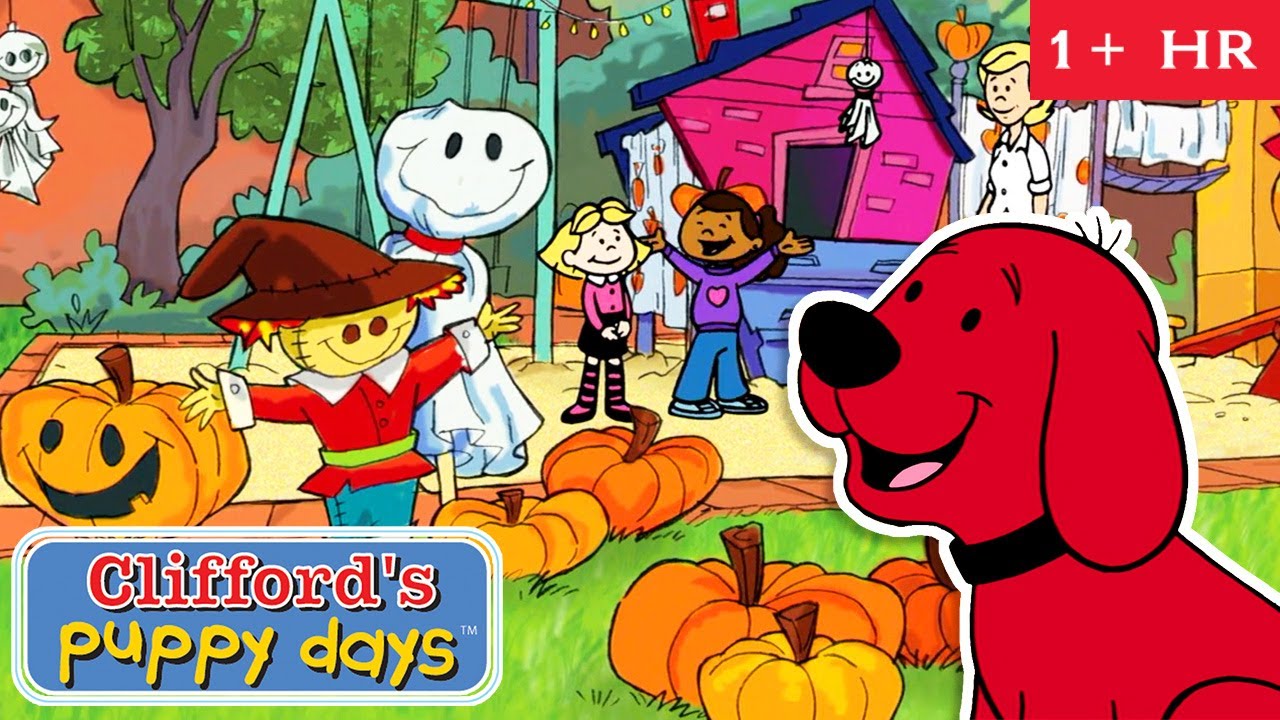 Pumpkins, Costumes and Halloween Fun | Full Episodes | Clifford's Puppy Days | Scholastic Classic