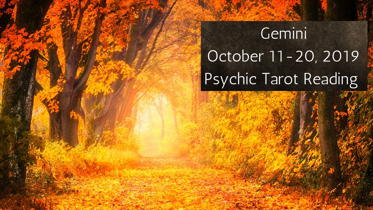Gemini, You're Raising Your Energy Vibration To Powerful Heights // Psychic Tarot Reading Oct 11-20