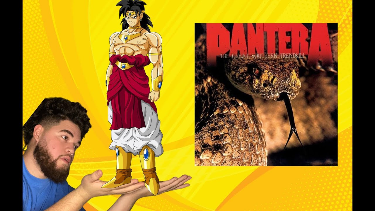Pantera-10's REACTION!!!! OG BROLY THEME DBZ NOSTALGIC! #anime #rock #music #reaction #viral