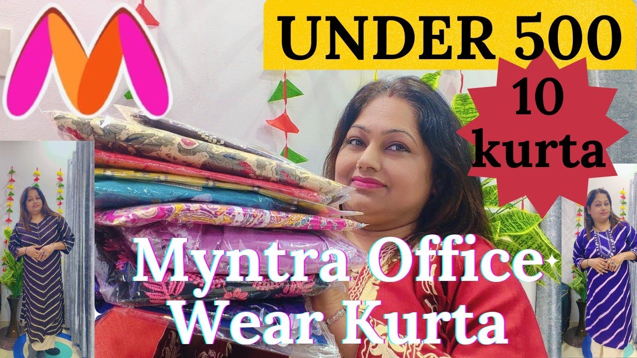 *UNDER 500* Kurta Sets on Myntra! 🤯| Slay_with_shikh