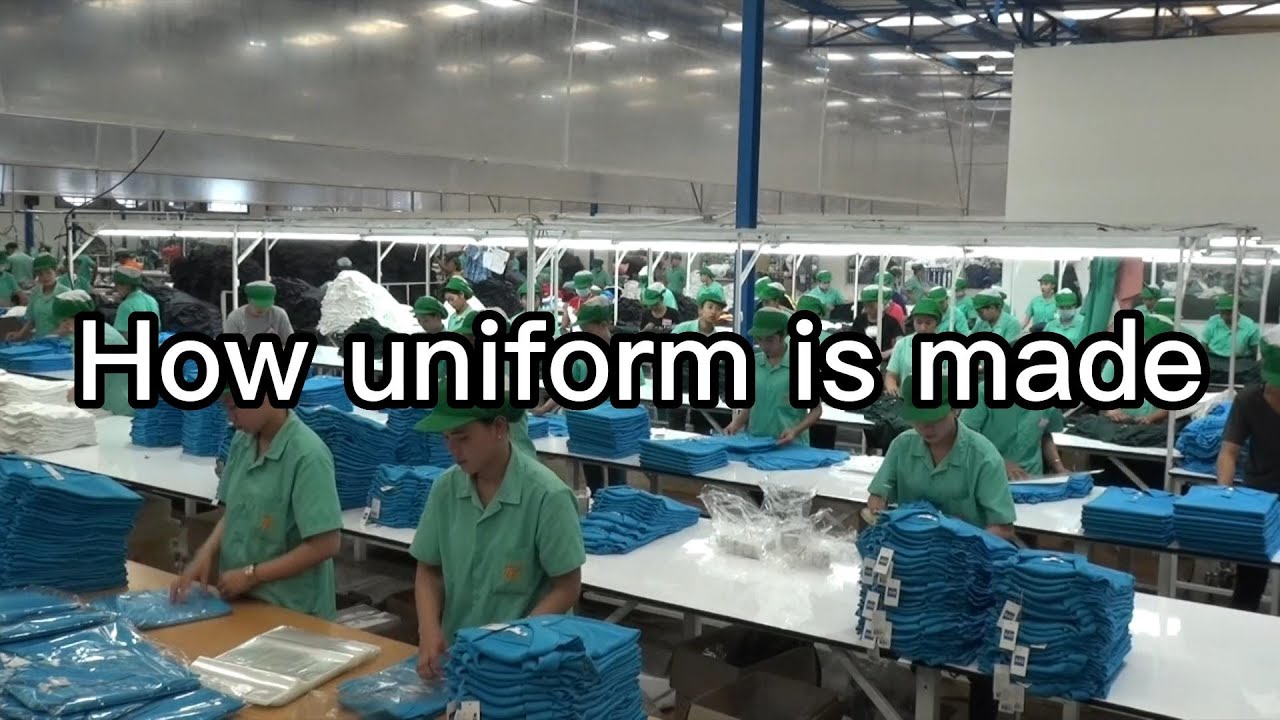 how uniform is made #scrubuniform #factory #wearligo
